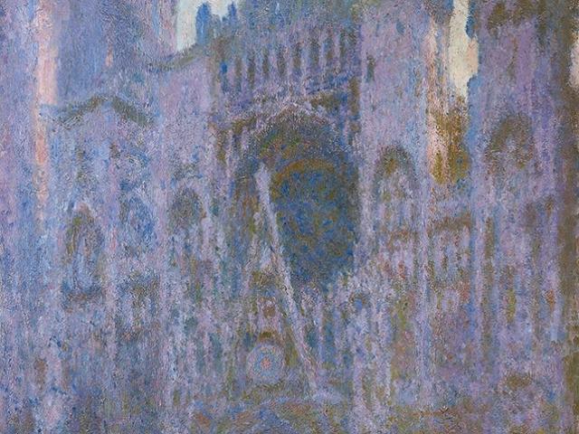 Gemälde von Claude Monet - Kathedrale von Rouen - Le Matin