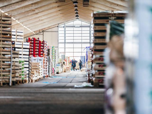 Rouen MIN Halle Obst Und Gemüse
