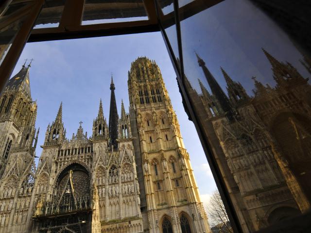 Monet, kathedraal, rouen, monument, geschiedenis, kunst, architectuur, notre-dame, raam, kantoor,