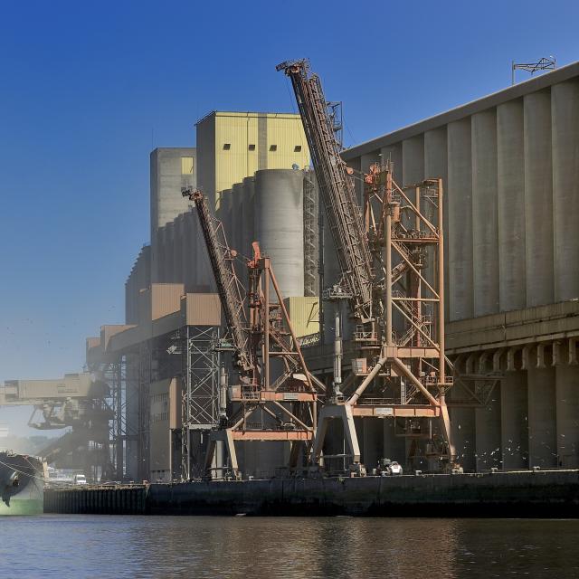 Industrial port of Rouen