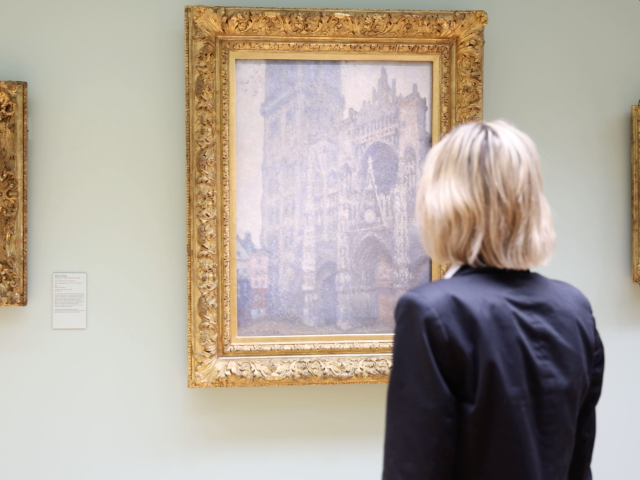 cathédrale, monet, peinture, œuvre, peintre, musée, impressionnisme,