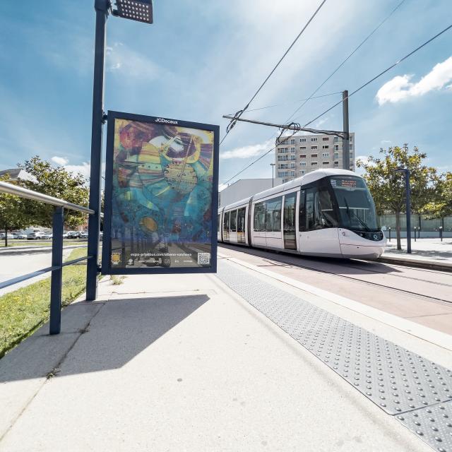 Metro, J.F Kennedy stop, Le Grand-Quevilly