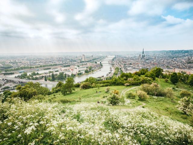 Panorama der Côte Sainte-Catherine, Rouen