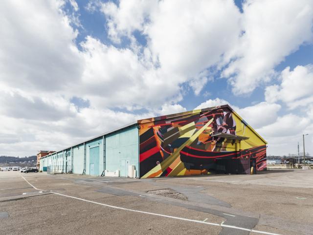 Rouen Normandie Street-Art Kunst Erfgoed Gebouw Ontwerp Artistieke Stijl Inspiratie Binnenstad Kleuren