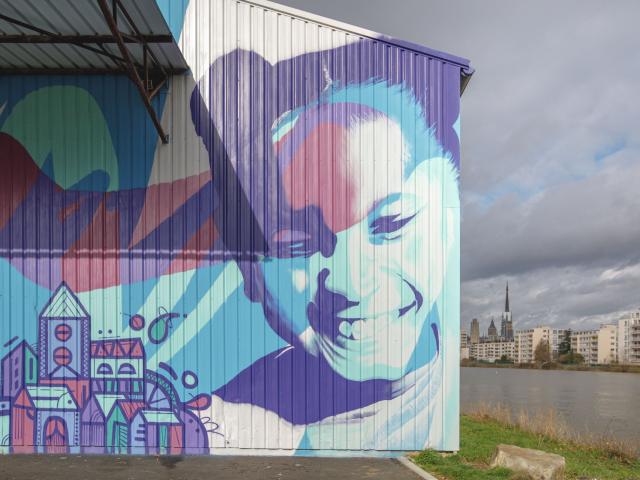 Street Art Quai du Cours la Reine - Rouen