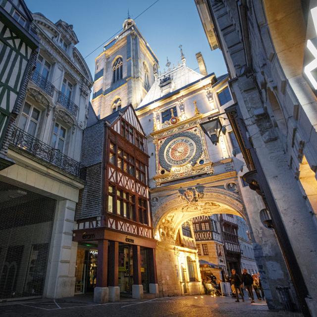Rue du Gros Horloge - Rouen