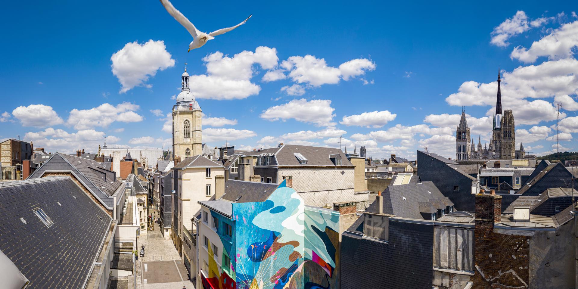 Street Art Rue des Vergetiers - Rouen