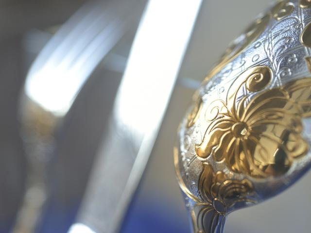 Christofle silverware