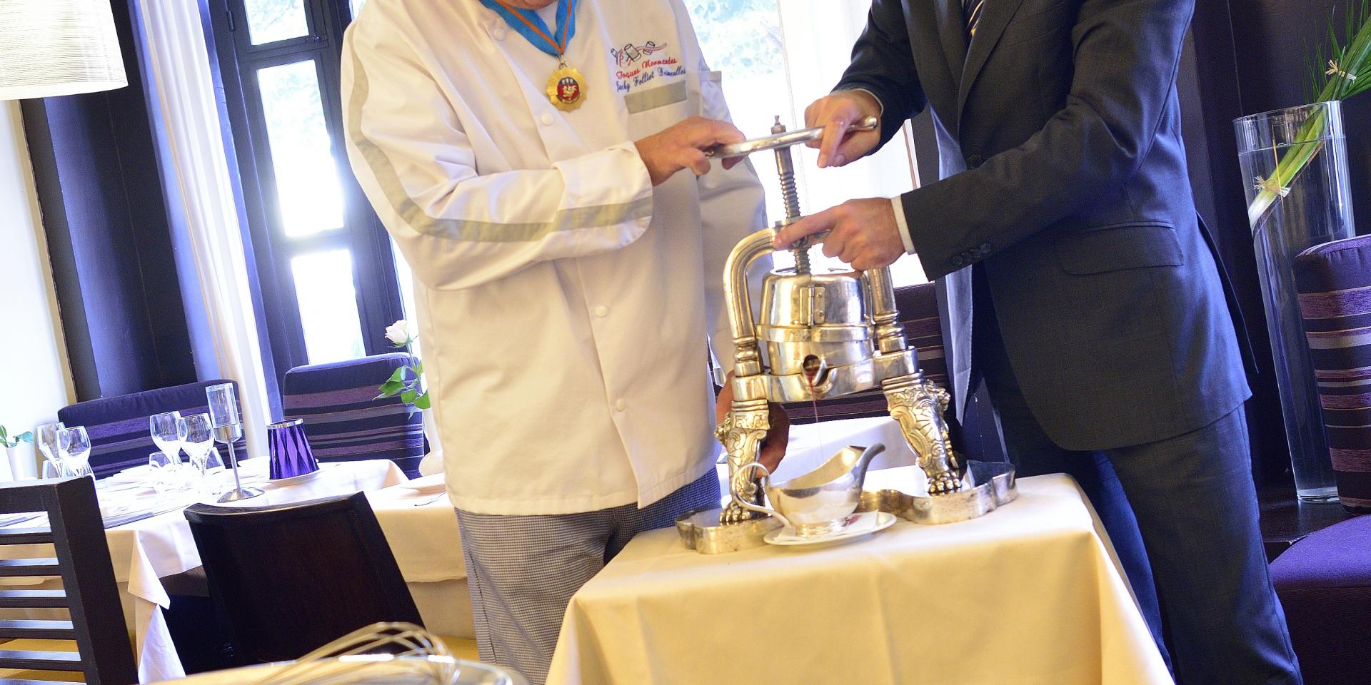 Canard à la Rouennaise Spécialité Rouen Sang Canard Gastronomie Elevage Savoir Faire Manger Restaurant