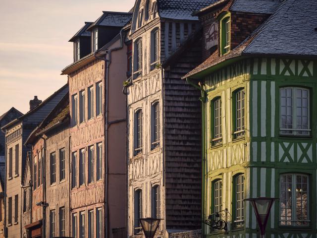 Elbeuf architecture maison en pans de bois ville industriel passé patrimoine industrie métropole de Rouen Normandie centre-ville