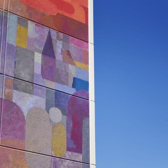 Rouen Fresque Normandie Street-Art Art Patrimoine Bâtiment Création Style Artistique Inspiration centre-ville Couleurs