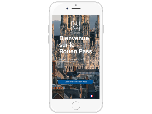 Rouen Pass application tourisme Androïd Apple téléphone portable découvrir patrimoine arts histoire architecture gastronomie industrie nature