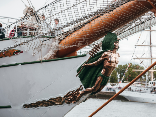 Armada Voilier Bateau Seine Quais Rassemblement Evénement détails Rouen Normandie
