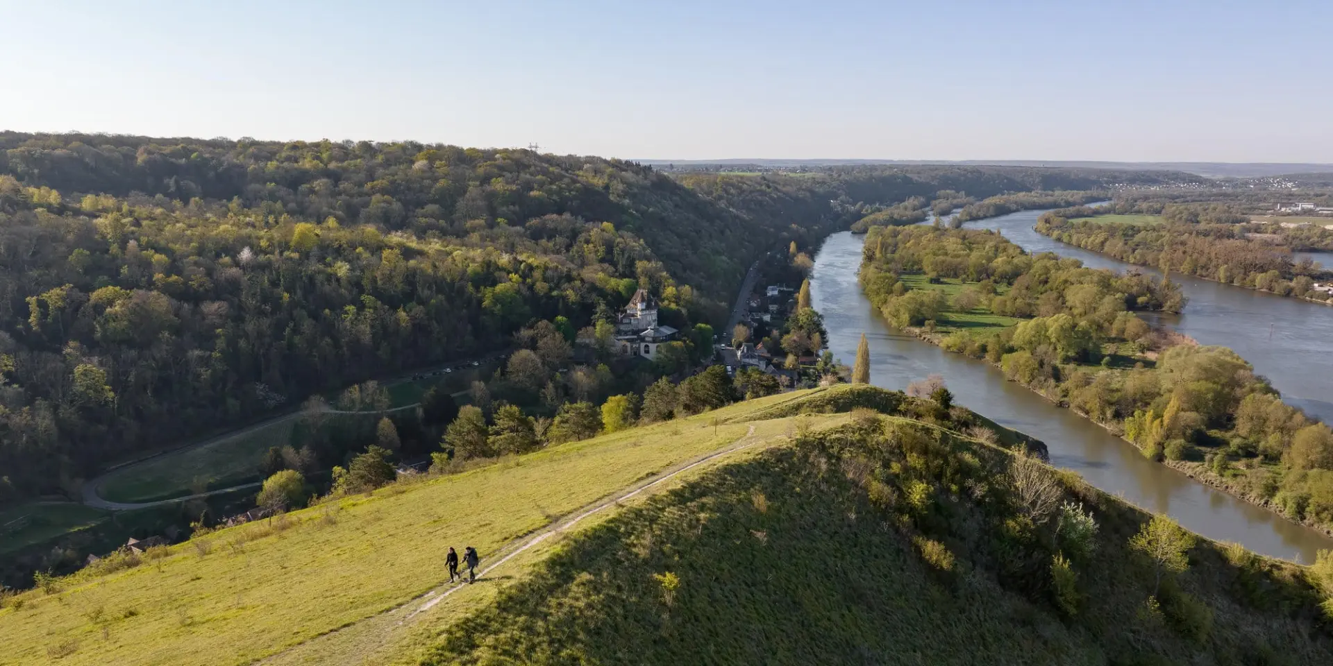 La Seine à vélo - Belbeuf vélo forêt randonnée patrimoine nature loisirs activités famille
