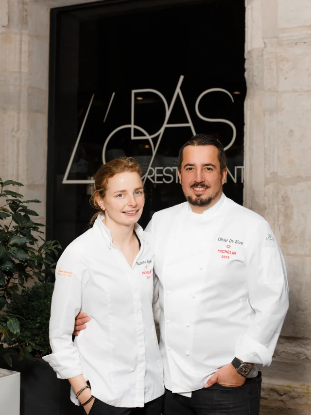 L'odas Chefs Suzanne Weymel et Olivier Da Silva